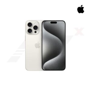 iPhone 15 Pro Max สี White Titanium รุ่น 512GB พร้อมชิป A17 Pro และกล้องหลัง 48MP