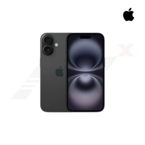 iPhone 16 สีดำ 128GB ชิป A18 กล้องหลังคู่ 48MP + 12MP หน้าจอ Super Retina XDR 6.1 นิ้ว