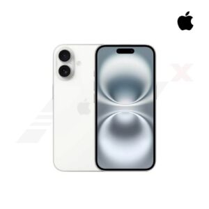 iPhone 16 สีขาว 128GB ชิป A18 กล้องหลังคู่ 48MP + 12MP หน้าจอ Super Retina XDR 6.1 นิ้ว