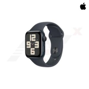 Apple Watch SE GPS 40mm Midnight Aluminium Case with Midnight Sport Band - S/M (MXE73SA/A)