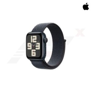 Apple Watch SE GPS 40mm Midnight Aluminium Case with Ink Sport Loop (MXEA3SA/A)