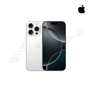 iPhone 16 Pro สี White Titanium ดีไซน์ไทเทเนียมหรู พร้อมกล้อง 3 ตัวระดับมืออาชีพ