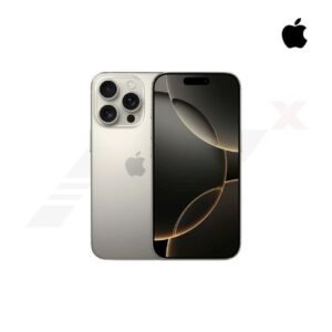 iPhone 16 Pro สี Natural Titanium ความจุ 256GB ดีไซน์หรู พร้อมกล้องหลัง 3 ตัวระดับโปร