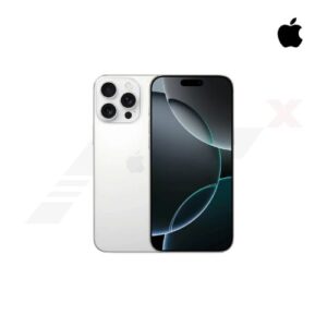 iPhone 16 Pro Max ความจุ 1TB สี White Titanium หน้าจอ 6.9 นิ้ว OLED กล้องหลัง 3 ตัว ดีไซน์หรู