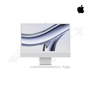 Apple iMac 24 นิ้ว M3 สีเงิน RAM 8GB SSD 256GB พร้อม Magic Keyboard และ Touch ID