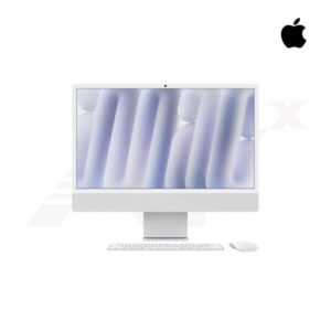 Apple iMac 24 นิ้ว รุ่น M4 สีเงิน RAM 16GB SSD 256GB พร้อมกล้อง 12MP Center Stage