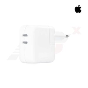 Apple 35W Dual USB-C Power Adapter MW2K3TH/A ชาร์จ MacBook และ iPhone พร้อมกันได้
