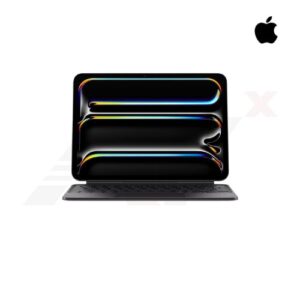 Magic Keyboard สีดำ สำหรับ iPad Pro 11 นิ้ว (M4) พร้อมแทร็คแพด ปุ่มฟังก์ชั่น และดีไซน์ยกลอย