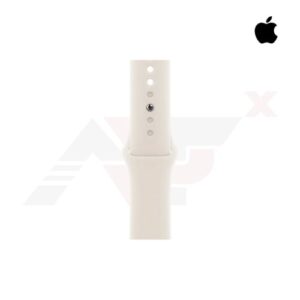 Apple Watch Sport Band สี Starlight ขนาด 42 มม. ไซส์ M/L รุ่น MXLM3FE/A
