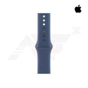 สาย Apple Watch 46mm Denim Sport Band ขนาด S/M ผลิตจากยางฟลูโอโรอีลาสโตเมอร์คุณภาพสูง แข็งแรงและนุ่ม สวมใส่สบาย