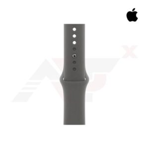 สาย Apple Watch 46mm Stone Gray Sport Band ขนาด S/M ผลิตจากยางฟลูโอโรอีลาสโตเมอร์คุณภาพสูง แข็งแรงและนุ่ม สวมใส่สบาย