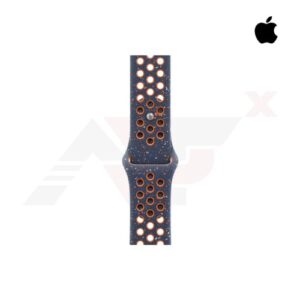 Apple Watch 46mm Blue Flame Nike Sport Band ขนาด S/M สายแข็งแรงทนทาน พร้อมรูระบายอากาศและลวดลายเกล็ดสีสันสดใส