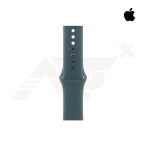 Apple Watch 46mm Lake Green Sport Band ขนาด M/L สายยางฟลูโอโรอีลาสโตเมอร์ แข็งแรงนุ่ม เรียบลื่น สวมใส่สบาย
