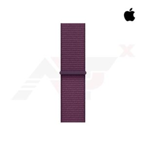 Apple Watch 46mm Plum Sport Loop สายไนลอนถักรีไซเคิล น้ำหนักเบา ระบายอากาศดี สีพลัม