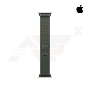 สาย Apple Watch 49mm Green Trail Loop สีเขียว ขนาด M/L พร้อมขอบ Titanium สีดำ น้ำหนักเบา