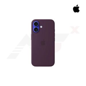 เคส Apple Silicone สี Plum พร้อม MagSafe สำหรับ iPhone 16