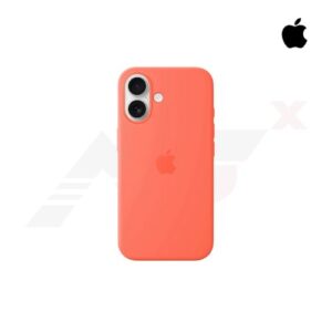 เคส Apple Silicone สี Tangerine พร้อม MagSafe สำหรับ iPhone 16