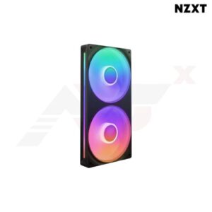 NZXT F240 RGB Core สีดำ แผงพัดลมขนาด 240 มม. พร้อมไฟ RGB