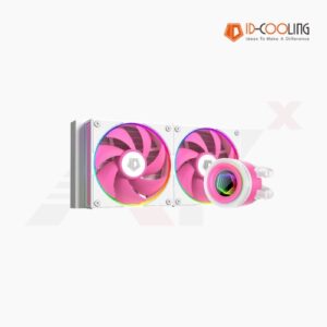 ID-COOLING FX 240 INF PINK ชุดน้ำสีชมพู รองรับ Intel 1700/1851 และ AMD AM5
