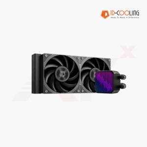 ID-COOLING DX 240 MAX BLACK ชุดน้ำ 240mm รองรับ Intel 1700/1851 และ AMD AM5