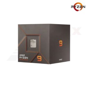 AMD Ryzen 9 7900 ซีพียู 12 คอร์ 24 เธรด พร้อมกราฟิก Radeon และชุดระบายความร้อน