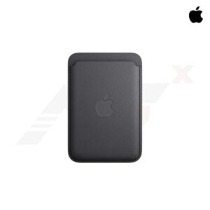 Apple FineWoven Wallet สี Black พร้อม MagSafe สำหรับ iPhone ผ้าไมโครทวิลสัมผัสนุ่มเหมือนหนังกลับ