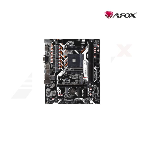 เมนบอร์ด AFOX A320D4-MA5-V2 รองรับ Ryzen 3000-5000 และ DDR4