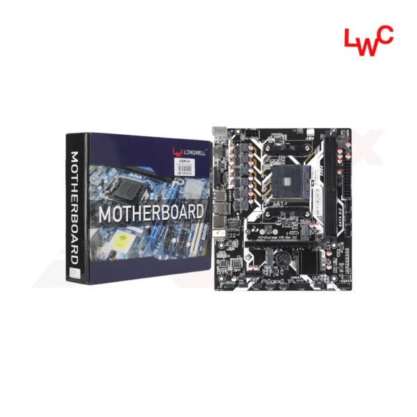 Mainboard LONGWELL A320M-VH รองรับ AMD Socket AM4 และ DDR4