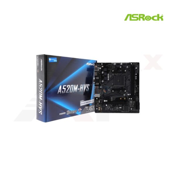 MAINBOARD (AM4) ASROCK A520M-HVS DDR4