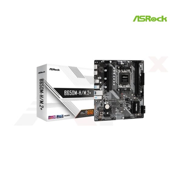 เมนบอร์ด ASROCK B650M-H/M.2+ รองรับ Ryzen 9000 และ DDR5 สูงสุด 96GB