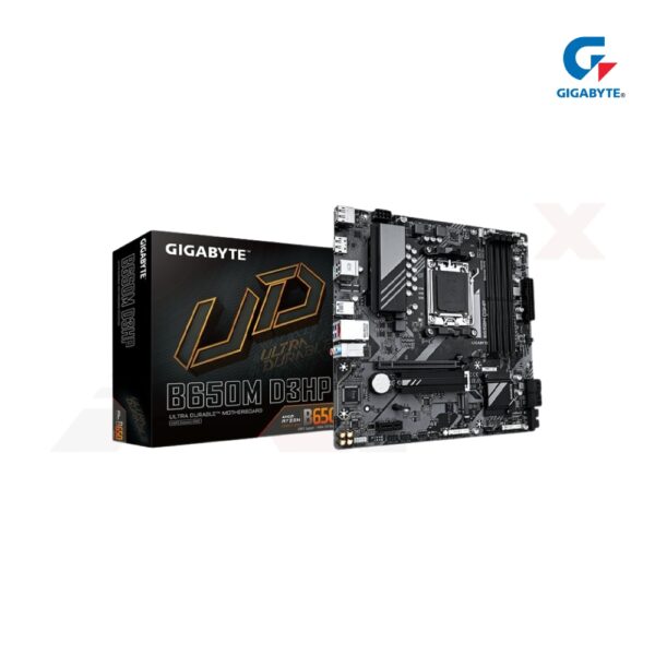 เมนบอร์ด GIGABYTE B650M D3HP รองรับ Ryzen 9000, DDR5 สูงสุด 192GB