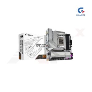 MAINBOARD (AM5) GIGABYTE B650M AORUS ELITE AX ICE DDR5 (REV. 1.1)
