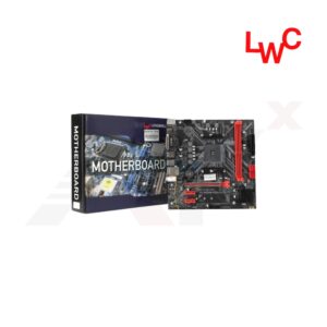 เมนบอร์ด LONGWELL B450M-VDH รองรับ Ryzen สูงสุด 105W พร้อม M.2 และ LAN Gigabit