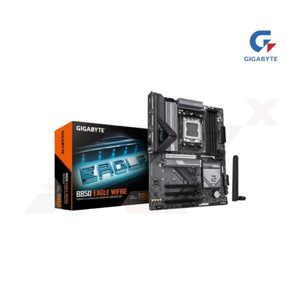 เมนบอร์ด GIGABYTE B850 EAGLE WIFI6E DDR5 ATX รองรับ Ryzen และ Wi-Fi 6E