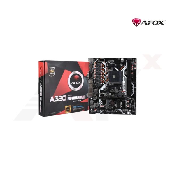 เมนบอร์ด AFOX A320D4-MA5-V2 รองรับ AMD Ryzen พร้อม M.2