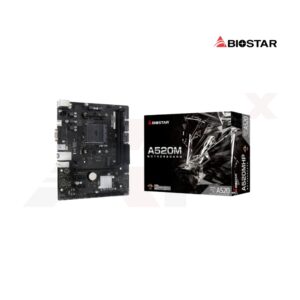 เมนบอร์ด BIOSTAR A520MHP รองรับ AMD Ryzen พร้อมสล็อต M.2