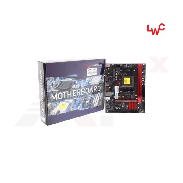 เมนบอร์ด LONGWELL A520M-YH รองรับ AMD Ryzen DDR4 สูงสุด 64GB