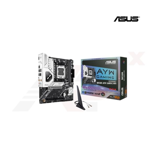เมนบอร์ด ASUS B850M AYW GAMING WIFI รองรับ Ryzen และ DDR5