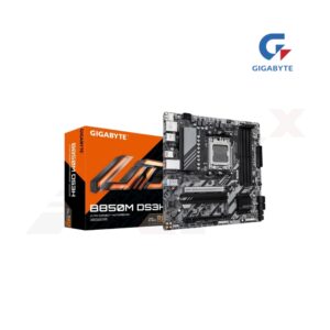 เมนบอร์ด GIGABYTE B850M DS3H DDR5 Micro ATX รองรับ Ryzen และ RAM 256GB