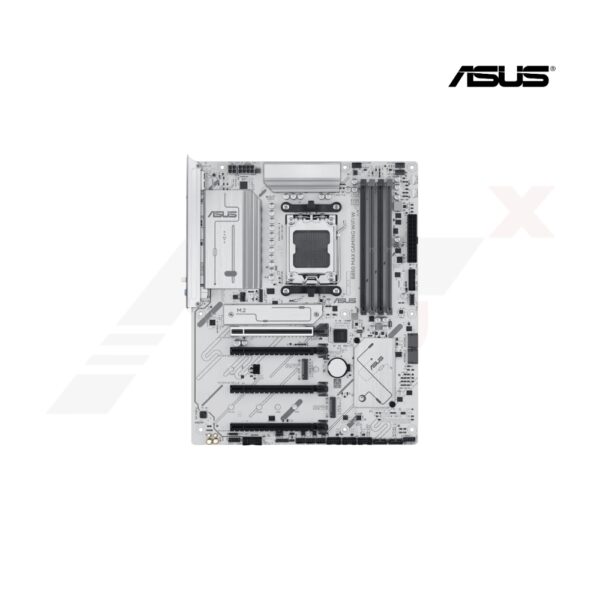 เมนบอร์ด ASUS B850 MAX GAMING WIFI W พร้อมไฟ RGB และ Wi-Fi 6E