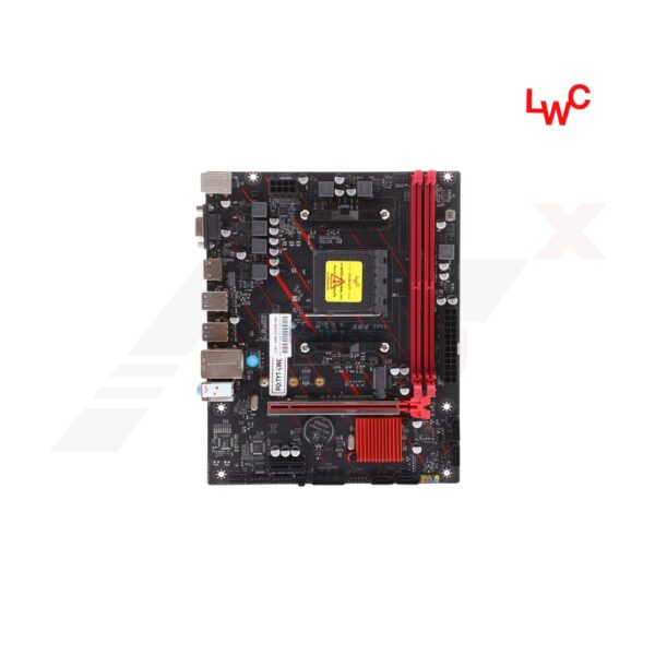 เมนบอร์ด LONGWELL A520M-YH รองรับ AMD Ryzen DDR4 สูงสุด 64GB