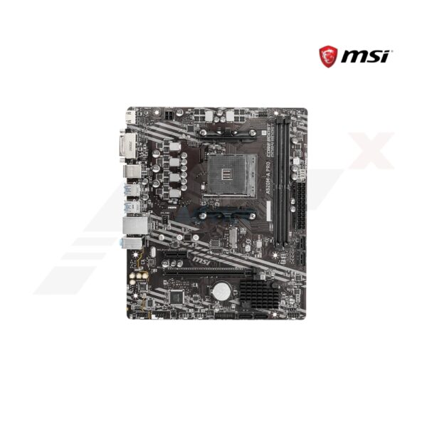 MAINBOARD (AM4) MSI A520M-A PRO DDR4 - Image 2