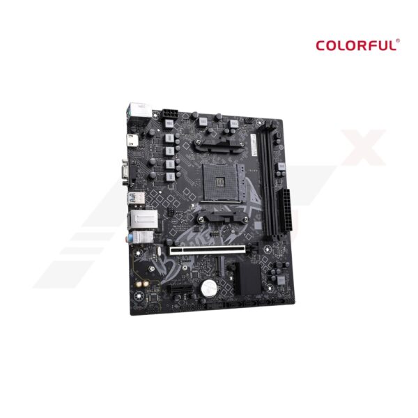 MAINBOARD (AM4) COLORFUL BATTLE-AX A520M-K M.2 V14 DDR4 - Image 3