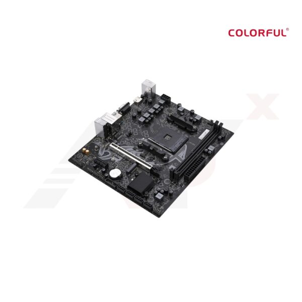 MAINBOARD (AM4) COLORFUL BATTLE-AX A520M-K M.2 V14 DDR4 - Image 4