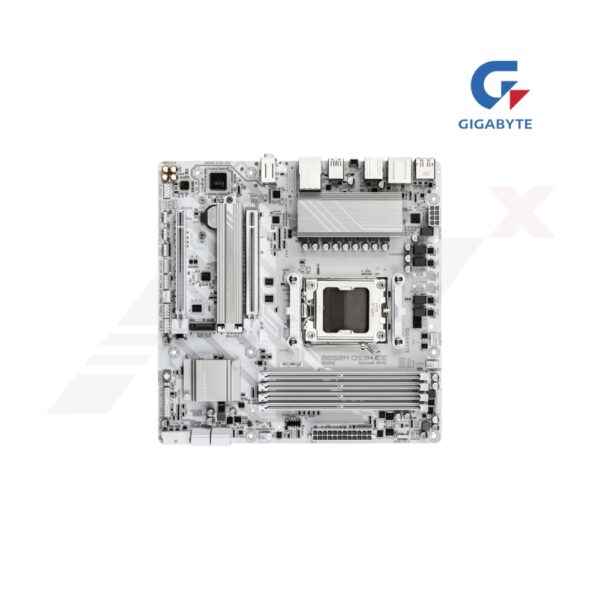 เมนบอร์ด GIGABYTE B850M DS3H ICE DDR5 Micro ATX รองรับ Ryzen