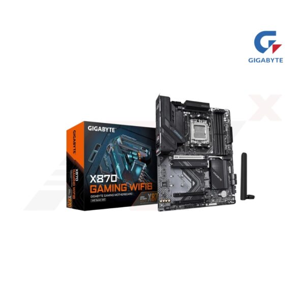 เมนบอร์ด GIGABYTE X870 GAMING WIFI AM5 รองรับ Ryzen DDR5 และ PCIe 5.0