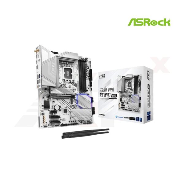 MAINBOARD (1851) ASROCK Z890 PRO RS WIFI WHITE DDR5
