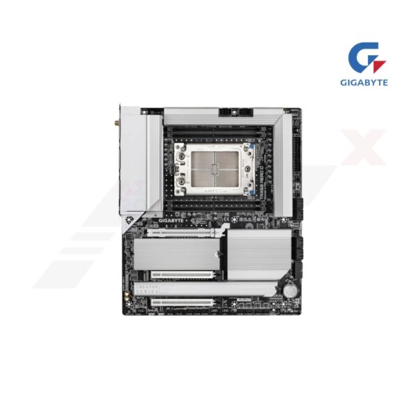 เมนบอร์ด GIGABYTE TRX50 AERO D TRX50 รองรับ AMD Ryzen Threadripper PRO DDR5 PCIe 5.0