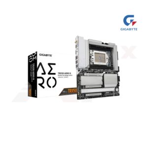 เมนบอร์ด GIGABYTE TRX50 AERO D TRX50 รองรับ AMD Ryzen Threadripper PRO DDR5 PCIe 5.0